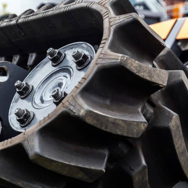 rubber track for construction equipment