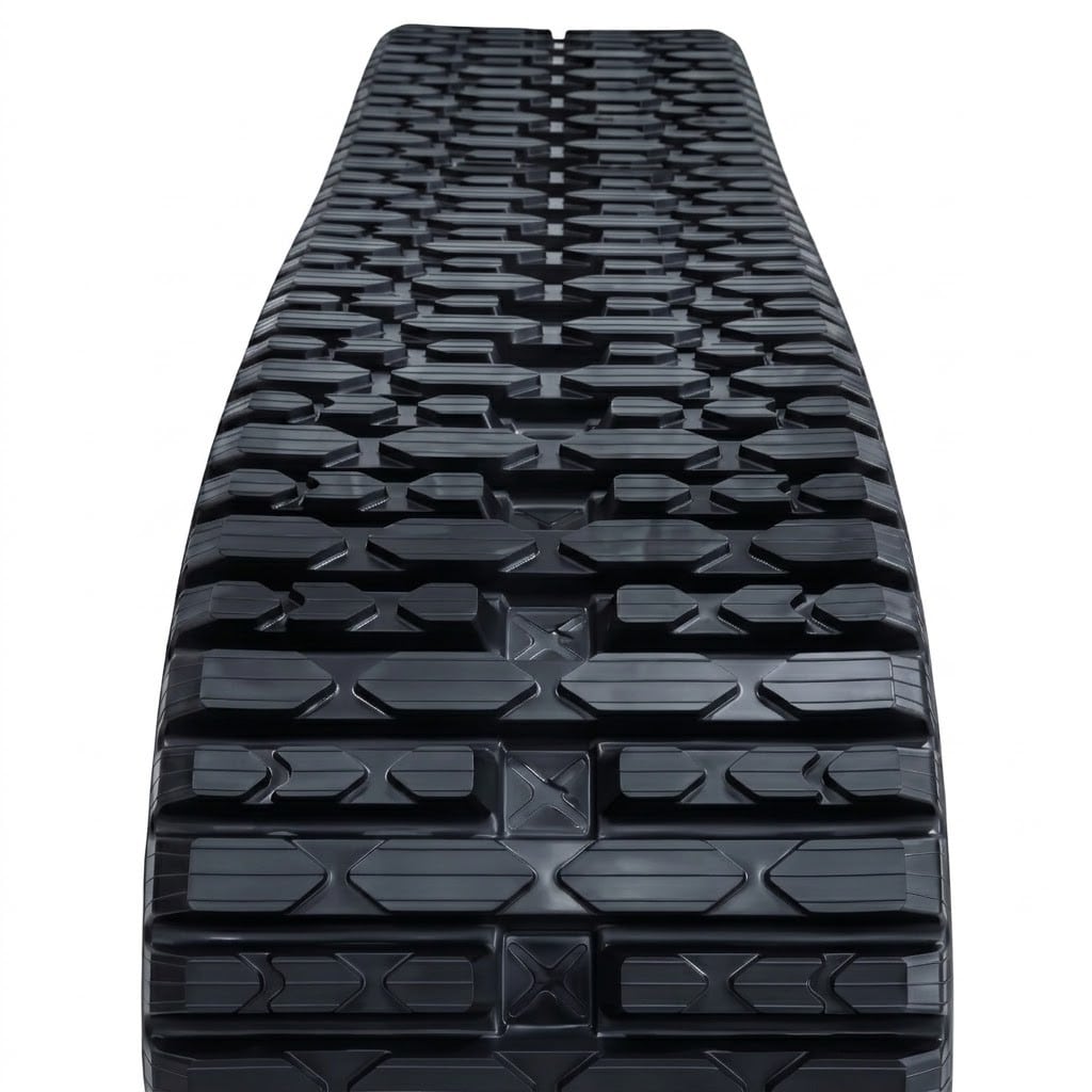 High-torque Multi-bar tread rubber track for Bobcat T590 heavy material handling